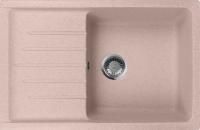 Мойка кухонная AquaGranitEx M-27 розовая