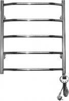 Полотенцесушитель электрический Domoterm Лаура П5 50x70, хром, R Полотенцесушитель электрический Domoterm Лаура П5 50x70, хром, R