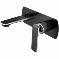 Смеситель для раковины Haiba HB548-7 HB80548-7 черный/хром