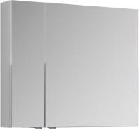 Зеркало-шкаф Aquanet Порто 80 белый