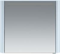 Зеркало-шкаф AM.PM Sensation 80 L светло-голубой