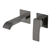 Смеситель для раковины Raglo R02.11.09 графит встраиваемый