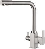 Смеситель для кухни Zorg Steel Hammer SH 805 Satin