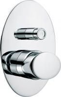 Смеситель для ванны Bossini Oval Z006202 CR с внутренней частью