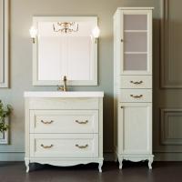 Мебель для ванной ValenHouse Лиора 90 слоновая кость, фурнитура золото