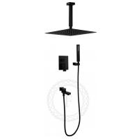Душевая система Filarete Fing FL1042BL, черный