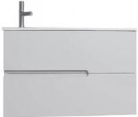 Тумба с раковиной Jacob Delafon Nona 80 L глянцевый белый