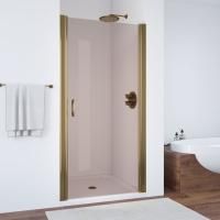 Душевая дверь в нишу Vegas Glass EP 70 05 05 профиль бронза, стекло бронза