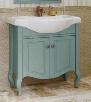 Тумба под раковину Caprigo Verona 80 blue white, с 2 дверцами