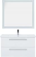 Мебель для ванной Dreja Gio 100 белый глянец