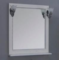 Зеркало Aquaton Жерона 85 белое серебро