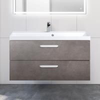 Тумба с раковиной BelBagno Aurora 100 pietra grigio