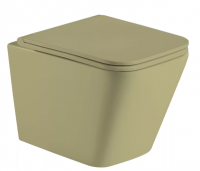Подвесной унитаз WeltWasser SK Gelbach 004 MT-GN оливковый матовый