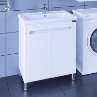 Тумба с раковиной СанТа Лондон 70 напольная, с дверками