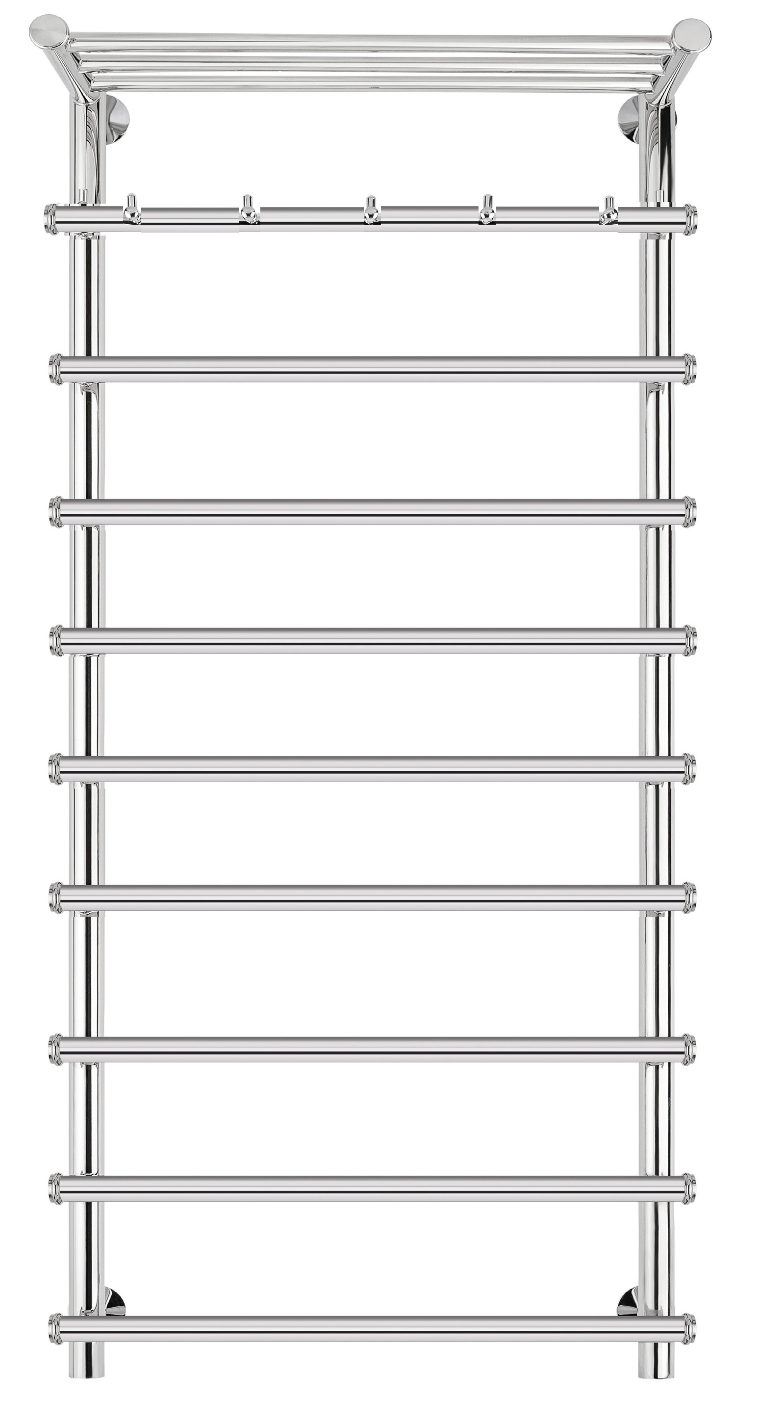 Полотенцесушитель электрический Secado Турин 1 КСП 120/40 L, хром