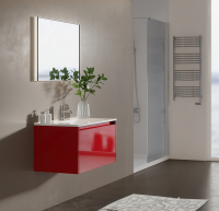 Мебель для ванной Sanvit Флай 60 красный глянец