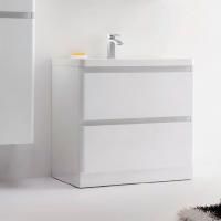 Тумба с раковиной BelBagno Energia-N 90 bianco lucido напольная