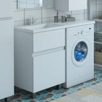 Тумба с раковиной Эстет Dallas Luxe 140 напольная, 2 ящика