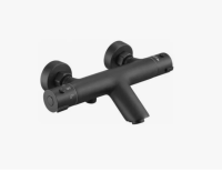 Смеситель для душа Esko Mikros T3054 Black термостат