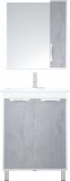 Мебель для ванной Corozo Чикаго 65 бетон