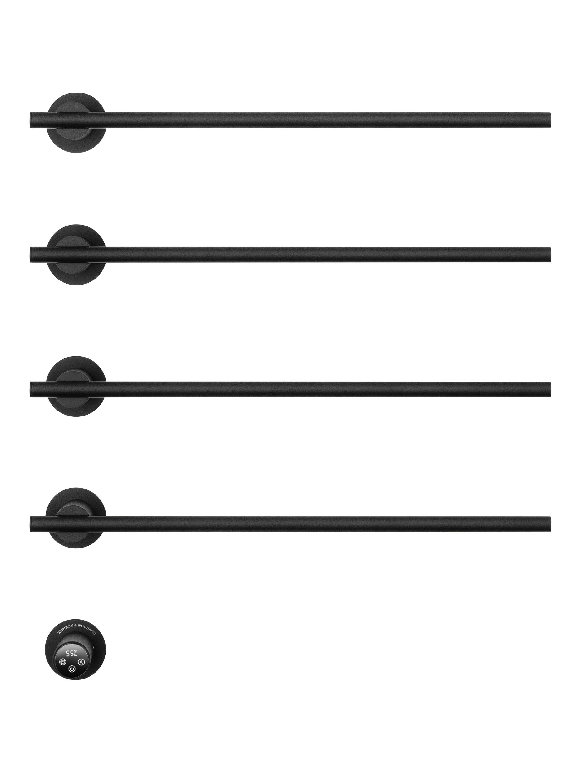 Полотенцесушитель электрический Wonzon & Woghand Dortmund WW-A364-MB