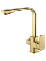 Смеситель для кухни Wonzon & Woghand WW-88458004-BG c подключением фильтра