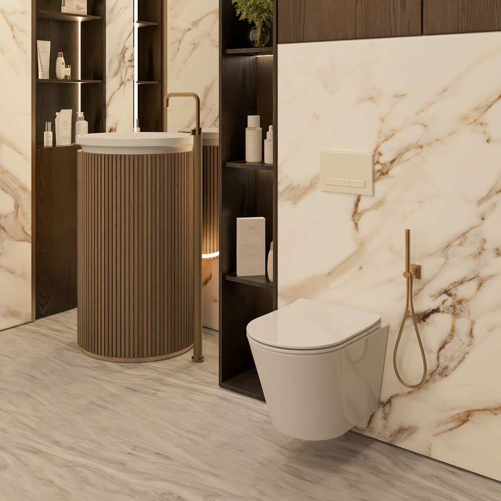 Подвесной унитаз Veconi Leggero Tornado VCN3-51T