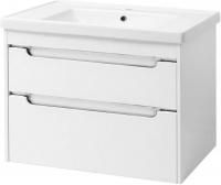 Тумба с раковиной Cerutti SPA Эмилия white 80 подвесная