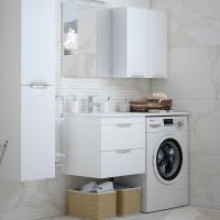 Мебель для ванной Corozo Алиот 120, подвесная, под стиральную машину
