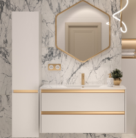 Тумба с раковиной Sanvit Люксор-2 90