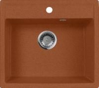 Мойка кухонная AquaGranitEx M-56 терракот