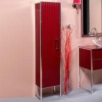 Пенал Armadi Art Monaco L, бордо, хром