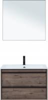 Мебель для ванной Aquanet Lino 80 дуб веллингтон