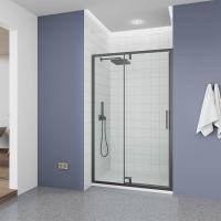 Душевая дверь в нишу Veconi Ottimo P20 GR OP20GR-120-01-C9, профиль графит брашированный, стекло прозрачное