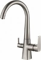 Смеситель для кухни Zorg Steel Hammer SH 819 SATIN