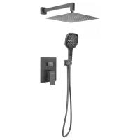 Душевая система Hansberge H6070BG, графит