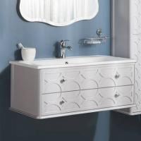 Тумба под раковину Caprigo Caprice 100 2 ящика, bianco