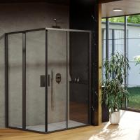 Душевой уголок Ravak BLSRV2K 90x90, профиль черный