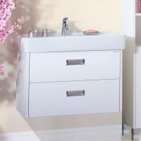 Тумба с раковиной Бриклаер Палермо 80/3 подвесная, с 2 ящиками