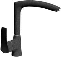 Смеситель для кухни AquaGranitEx C-7040 черный