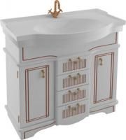 Тумба под раковину Aquanet Луис 100 белая