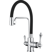 Смеситель для кухни Ganzer Silestis GZ77025C с подключением к фильтру