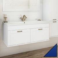 Тумба под раковину Sanflor Ванесса 105 подвесная, индиго