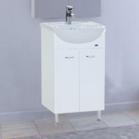 Тумба с раковиной Bellezza Уют 50 белая