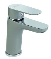 Смеситель для раковины Fiore Kevon Chic 81GX8123, хром/серый