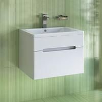 Тумба с раковиной Runo Парма 75 подвесная