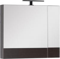 Зеркало-шкаф Aquanet Нота 75 камерино венге