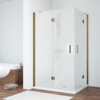 Душевой уголок Vegas Glass AFA-F TUR NOVO h1890 90*80 05 10 L профиль бронза, стекло сатин