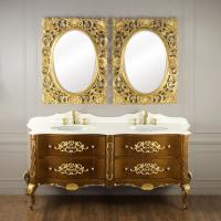 Мебель для ванной Migliore Virginia 180 орех светлый для смесителя на 3 отверстия