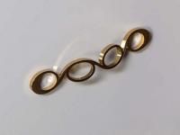 Ручка для мебели Armadi Art NeoArt Wave золото